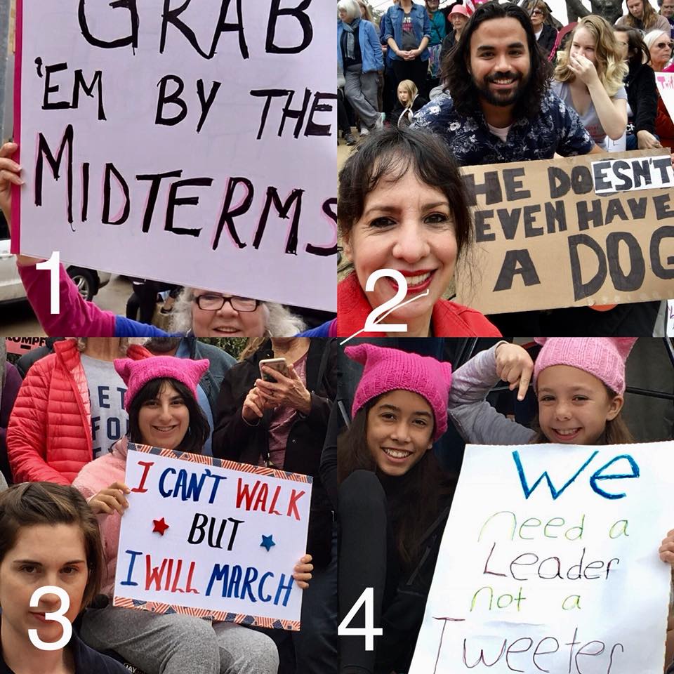 Favorite signs at the Austin Women's March 2018